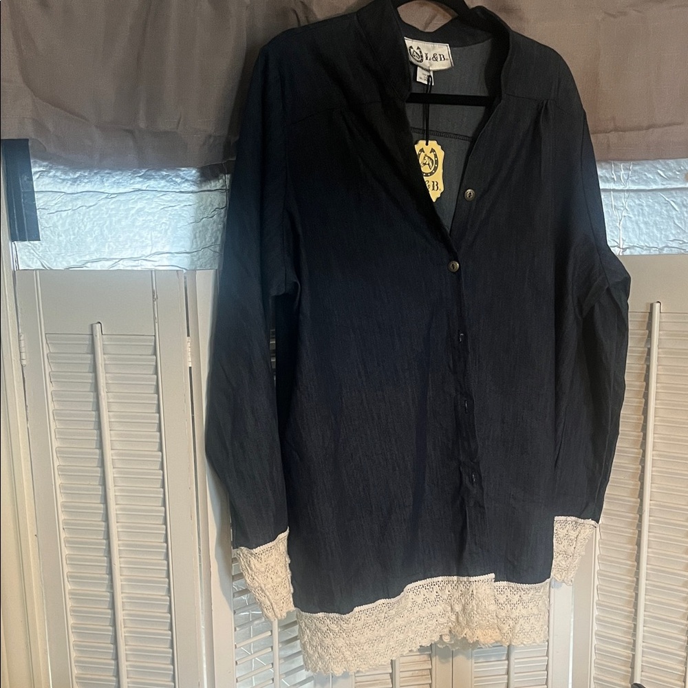 Women’s Blue Jean Top